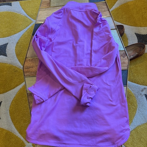 Like new champion purple 1/4 zip activewear jacket small - Picture 7 of 7